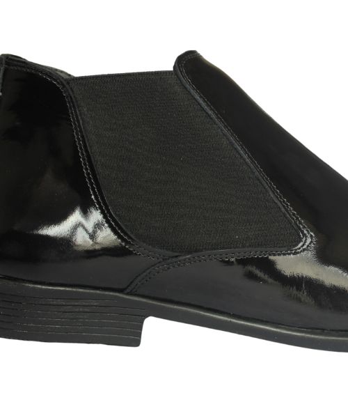 Vernier Classic Shoes  Faux Leather Solid  For Men - Black