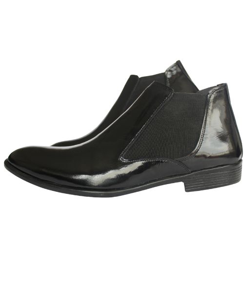 Vernier Classic Shoes  Faux Leather Solid  For Men - Black
