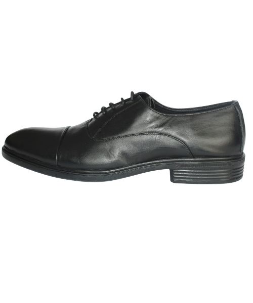 Classic Shoes  Faux Leather Solid With Lace Up  For Men - Black