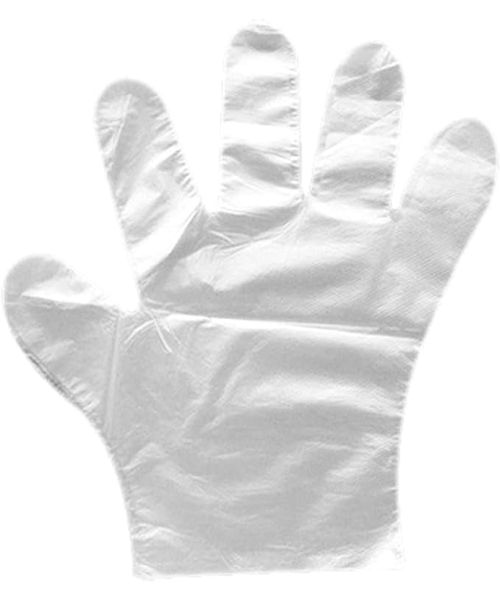 Large Disposable Gloves 100 piece - Clear