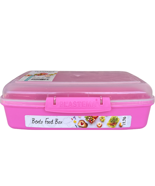  Plastema Bento Foodbox 1.76L - Pink