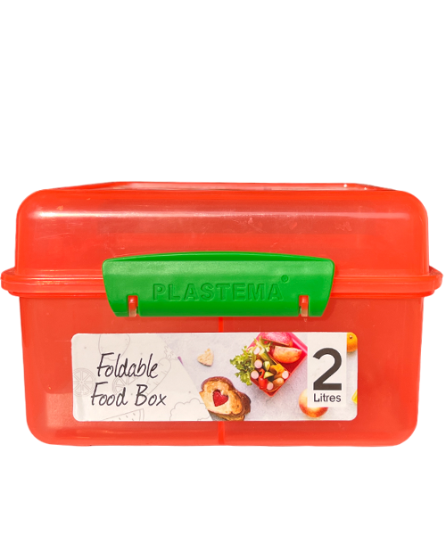 Plastema Foldable Foodbox 2L - Orange