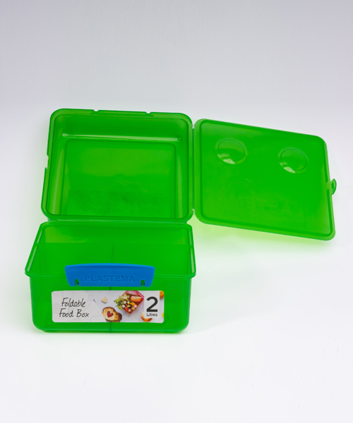 Plastema Foldable Foodbox 2L - Orange