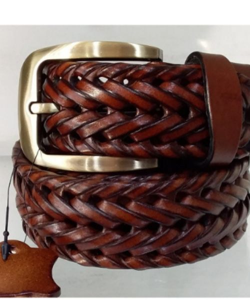 Imported Genuine Leather Braided Belt 3-5 Cm Length From 105 To 120 Cm For Women - Havan