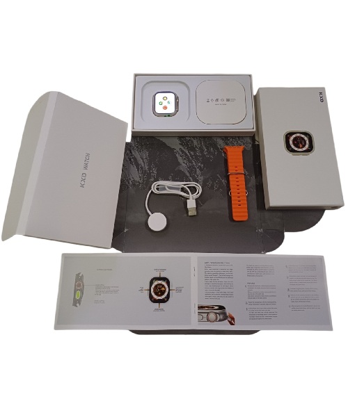 ساعة ذكية GS8 ULTRA MAX - برتقالي