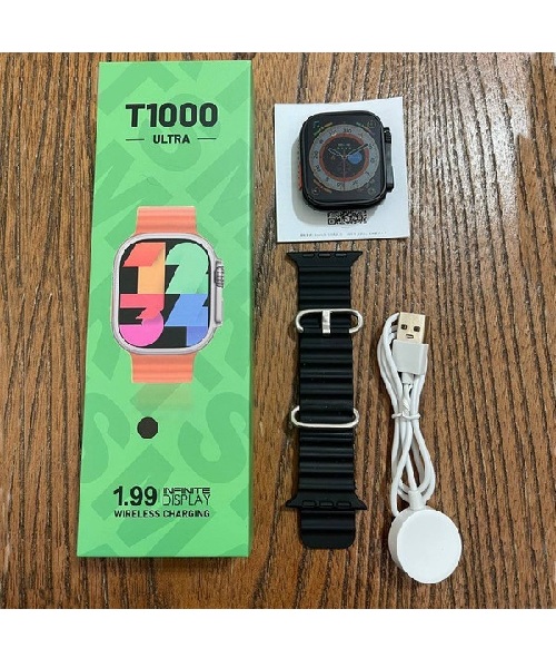 Smart Watch T1000 ULTRA SERIES 9 - Black