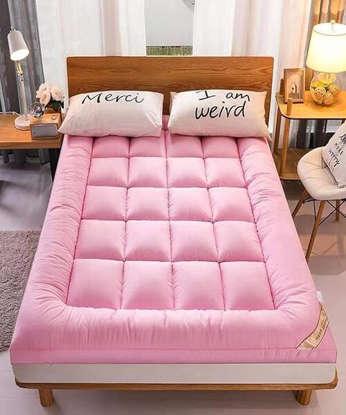 Line Sleep comfort mattress 100×195 × 7 cm - Pink