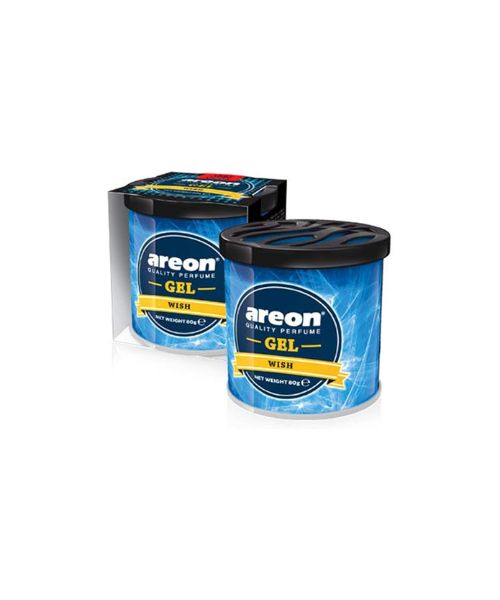 Areon Gel Car Air Freshener, Wish, Model GCK05, 1 Pack
