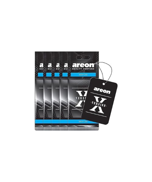 Areon X Virgin New Car Air Freshener - (Pack of 5)