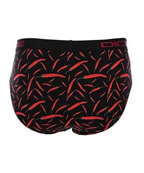 Dice printed Briefs For Men 2 pieces - Multicolor