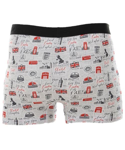 Dice Cotton Printed Boxers For Men 2 Pieces - Multi Color