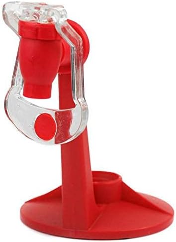 Soft drinks dispensing tap - Clear red