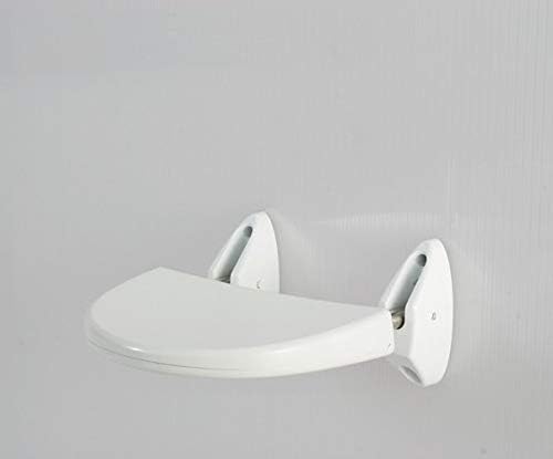 Folding Wall Mounted Bathtub Seat -  White