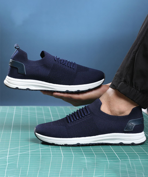 Sneakers Slip-on Socks shoes For Men - Blue