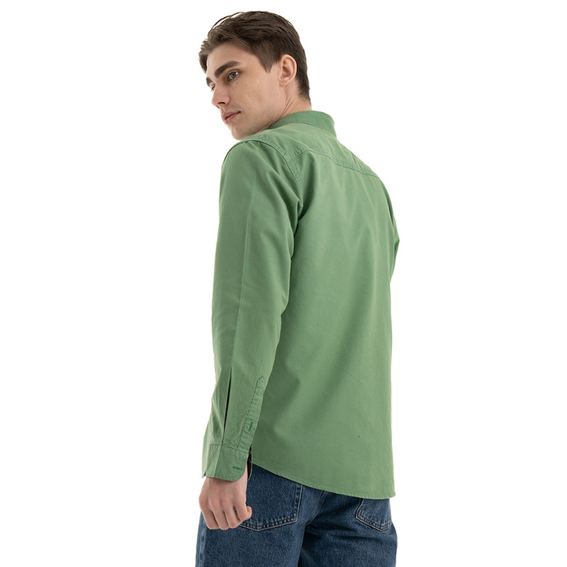  قميص قطن من كليفر للرجال - أخضر