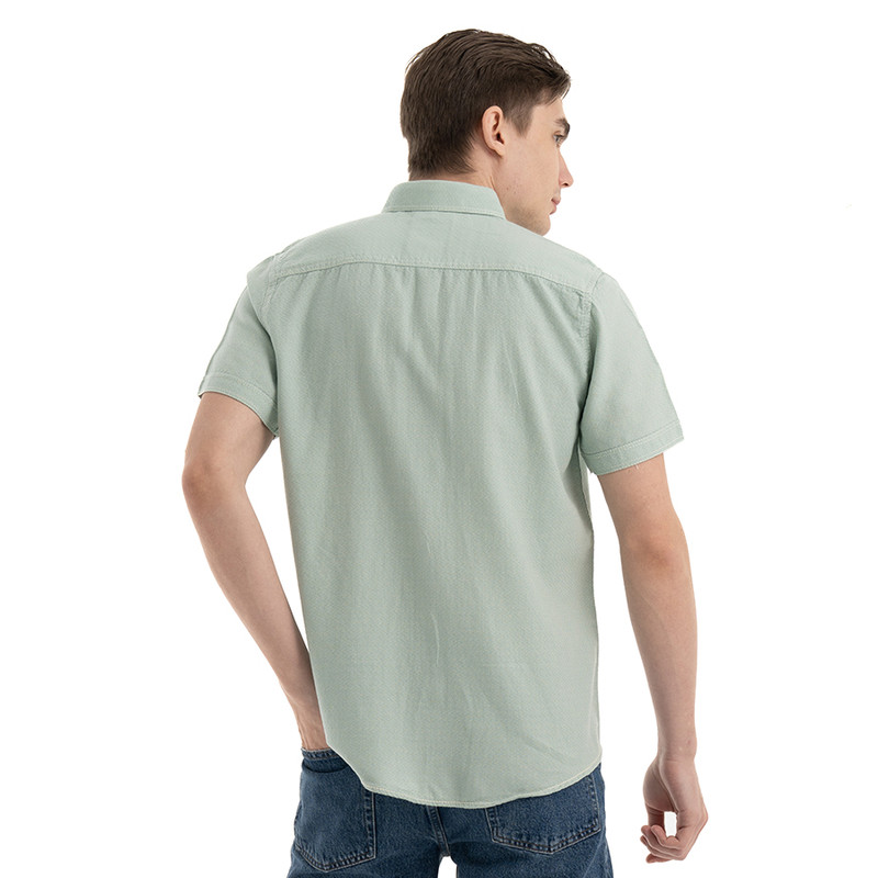 Clever Cotton Shirt For Men - Mocha 