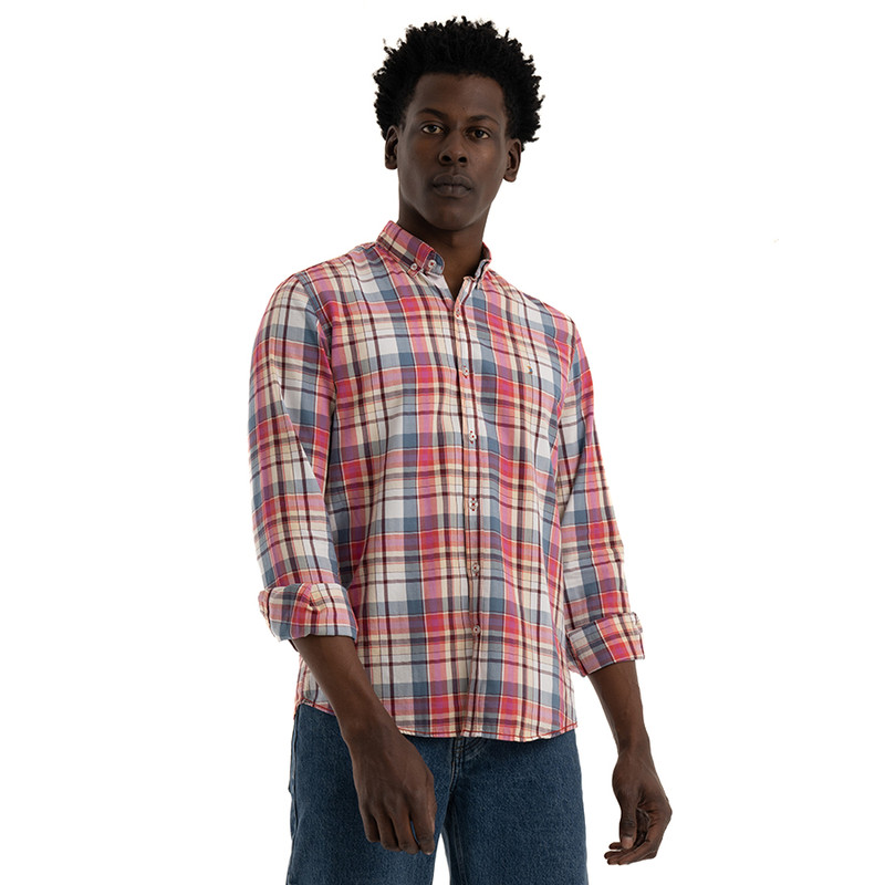Clever Cotton Shirt For Men - Cashmere