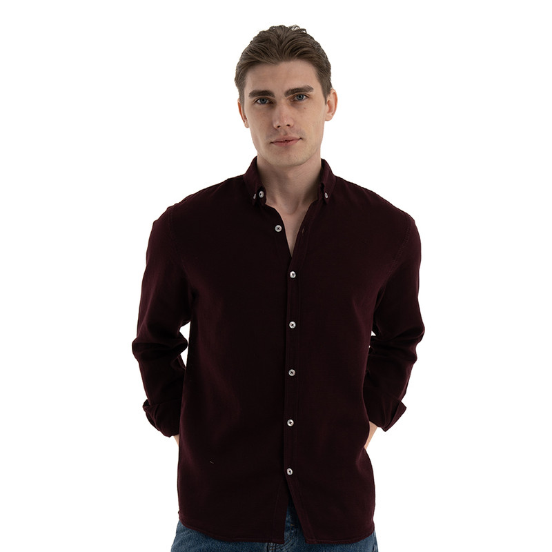 Clever Cotton Shirt For Men - Byzantine