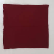 Cotton Pillowcase Cover 90 Cm - Dark Red