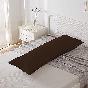 Cotton Pillowcase Cover 100 Cm - Brown