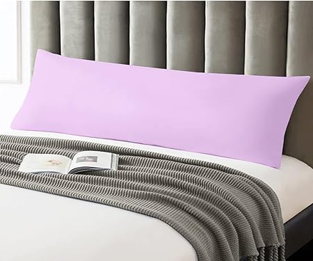 Cotton Pillowcase Cover 180 Cm - Light Purple