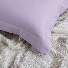 Cotton Pillowcase Cover 180 Cm - Light Purple