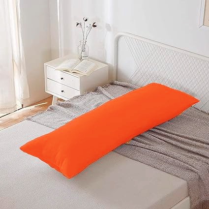 Cotton Pillowcase Cover 180 Cm - Orange