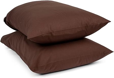 Cotton Pillowcase Cover 50 × 70 Cm - Brown