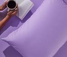 Cotton Pillowcase Cover 50 × 70 Cm - Light Purple