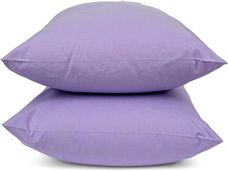 Cotton Pillowcase Cover 50 × 70 Cm - Light Purple