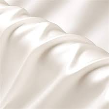 Satin Pillowcase Cover Set 2 Pieces 50 × 70 Cm - Off - White