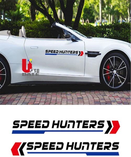 ستيكر لاصق Speed Hunter لسطح السيارة الخارجي