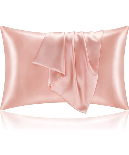 Satin Pillowcase Cover Set 2 Pieces 50 × 70 Cm - Rose