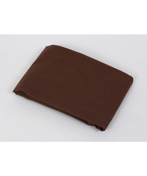 Cotton Pillowcase Cover 90 Cm - Brown