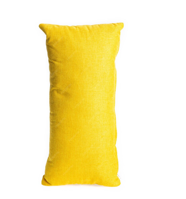 Cotton Pillowcase Cover 180 Cm - Yellow