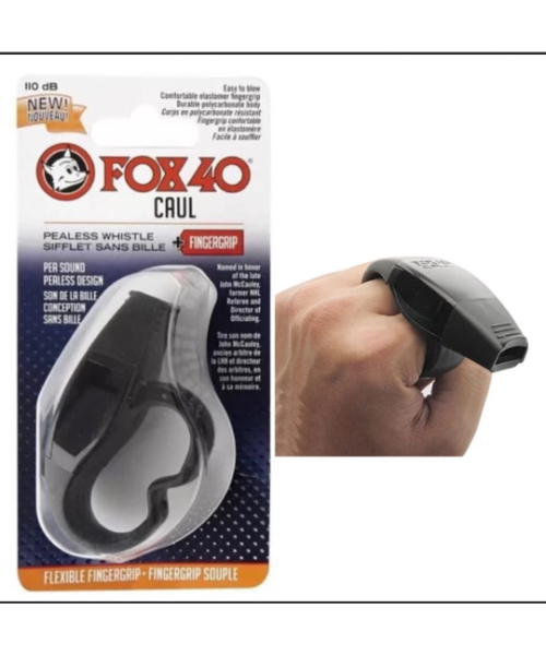 Sports Referee Whistle With Handle Fox 40 Whistle - Black