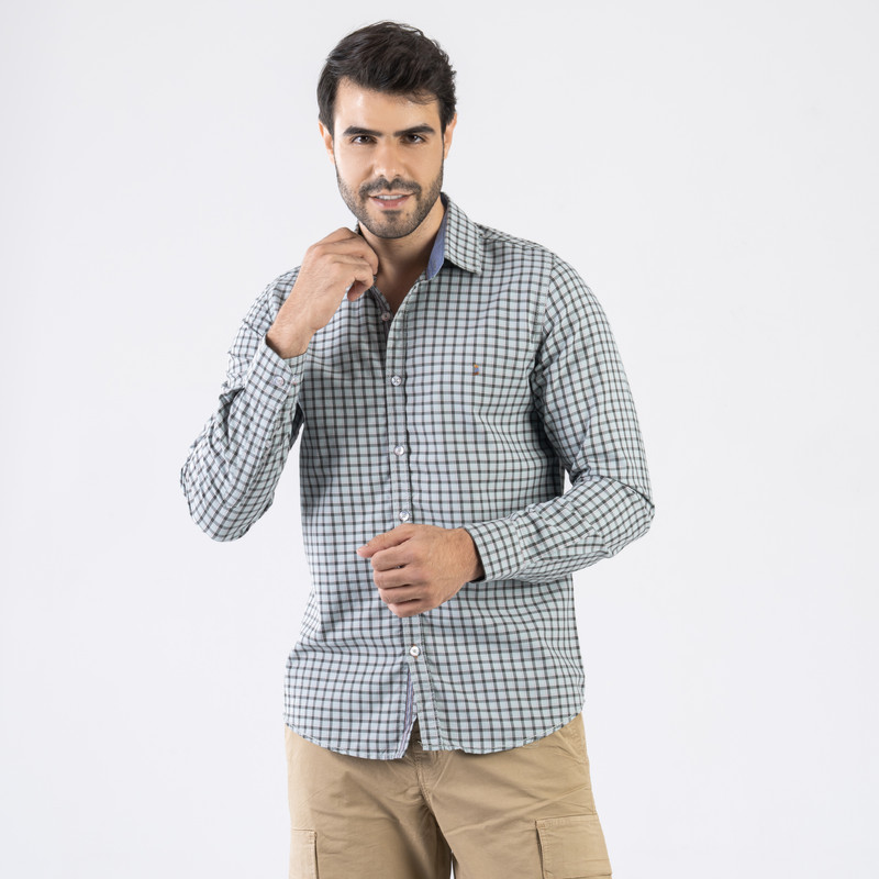 CLEVER Cotton Shirt Full Sleeve For Men - Bistage