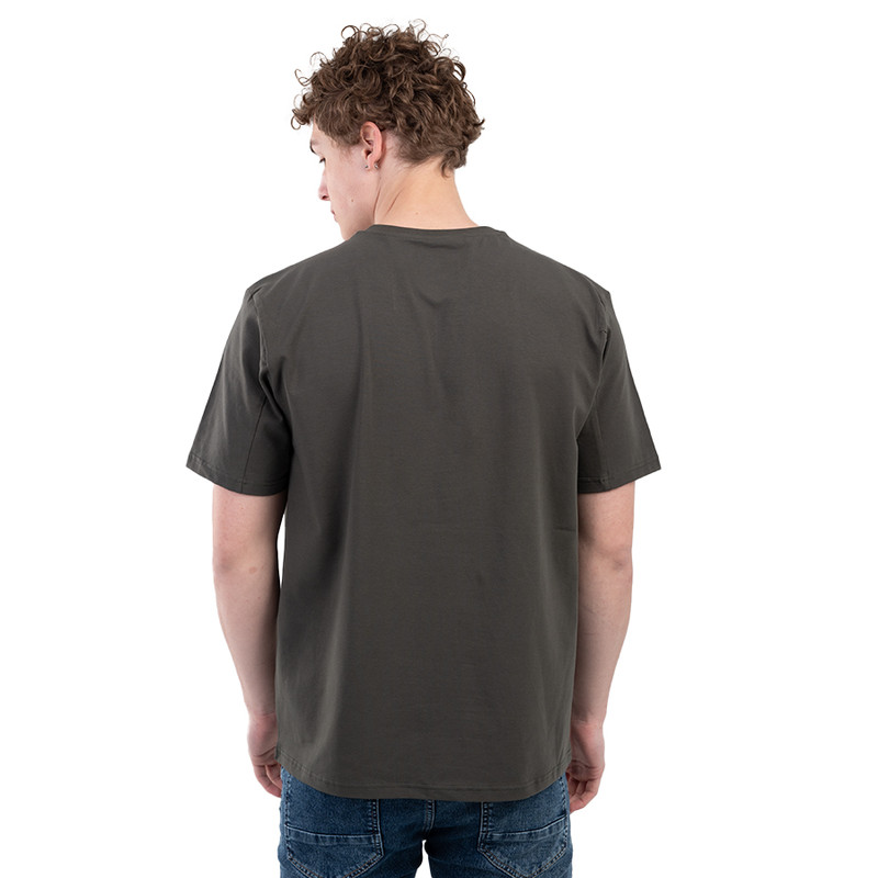 CLEVER Cotton T-Shirt Oversize For Men - Olive