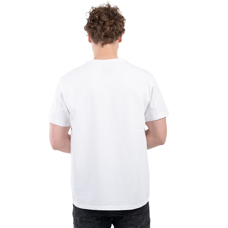 CLEVER Cotton T-Shirt Oversize For Men - White