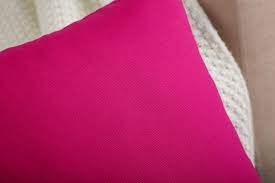 Cotton Solid Bed Sheet 100 Cm - Fuschia