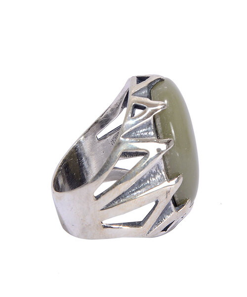 Silver Ring 925 with power stone - Multicolor