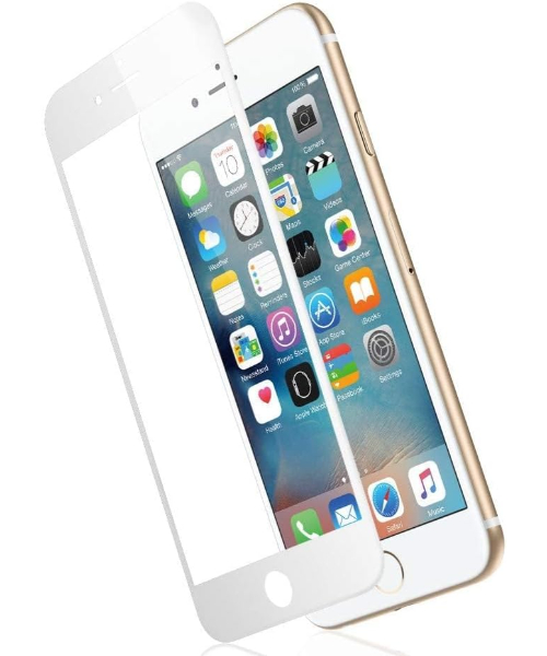 Screen Protector Glass For Iphone 6/6S - White