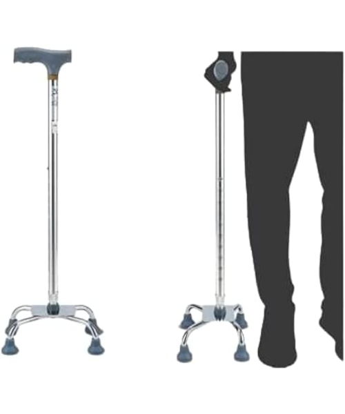 Walking Stick With 4 Legs - Quad Crutches