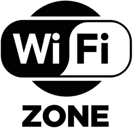 Guidance sign wifi zone -  12 × 12 cm