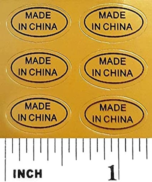 ستيكر صغير صنع في الصين 80 قطعة