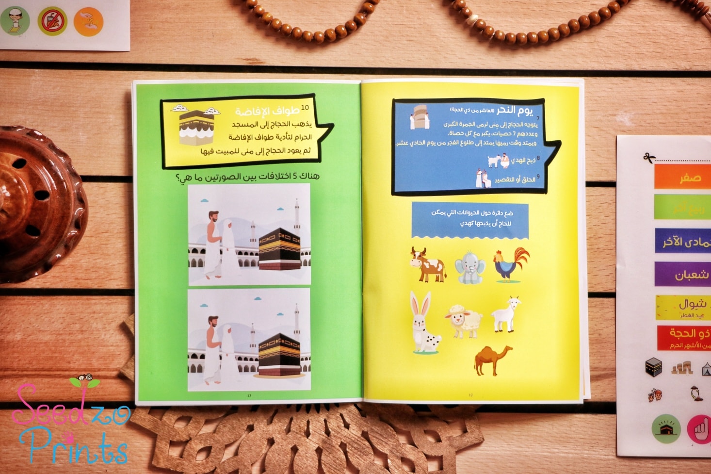 Hajj trip brochure For Kids - Multicolor