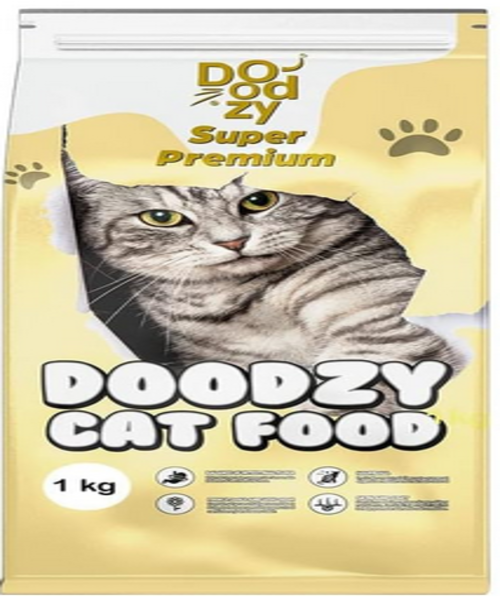 Doodzy Super Premium Cat Dry Food - 1 kg