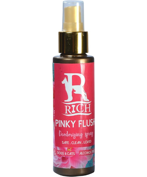 Rich Perfume (Pinky Flush ) Spray For Dog and Cat - 125 ml