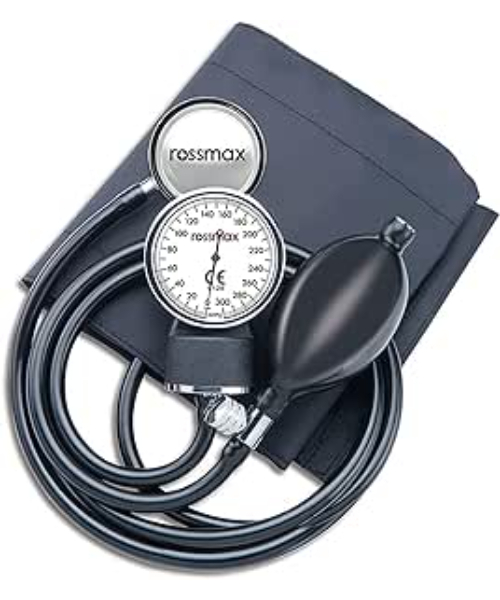 Rossmax GB Series AGC Aneroid Sphygmomanometer GB102-D-ring cuff with stethoscope…