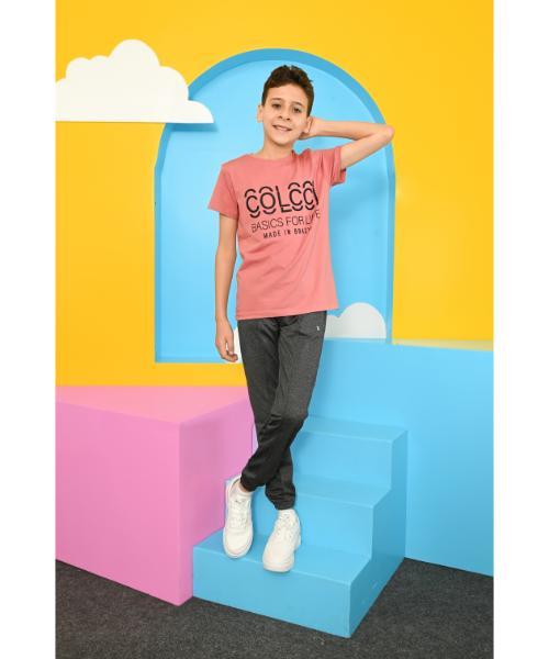 Comfortable Drawstring pants Solid For Boys - Grey